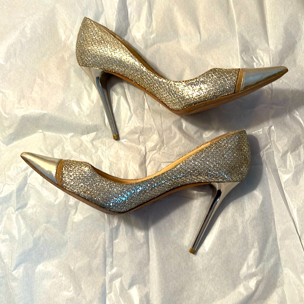 Sparkling Jimmy Choo stilettos EUC worn once